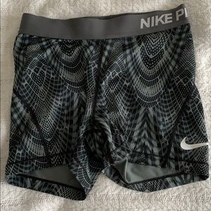 Small Nike 5” Compression Shorts/Spandex